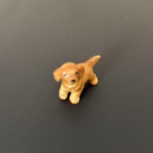 Golden Retriever Figurine Ceramic